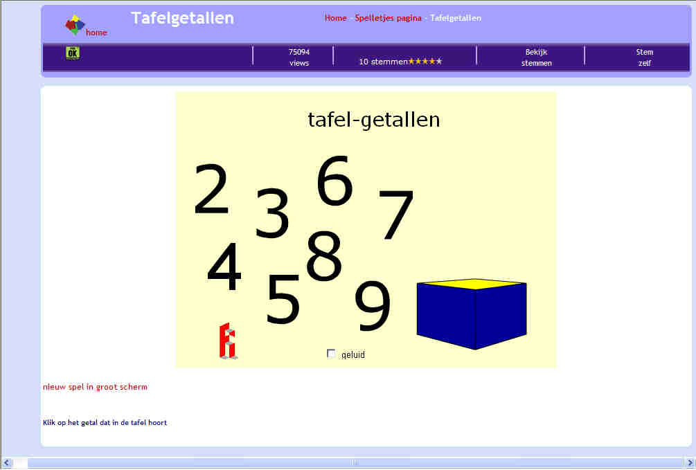 Tafelgetallen